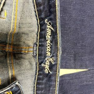 American Eagle stretch jeans size 12 short Favorite Boyfriend